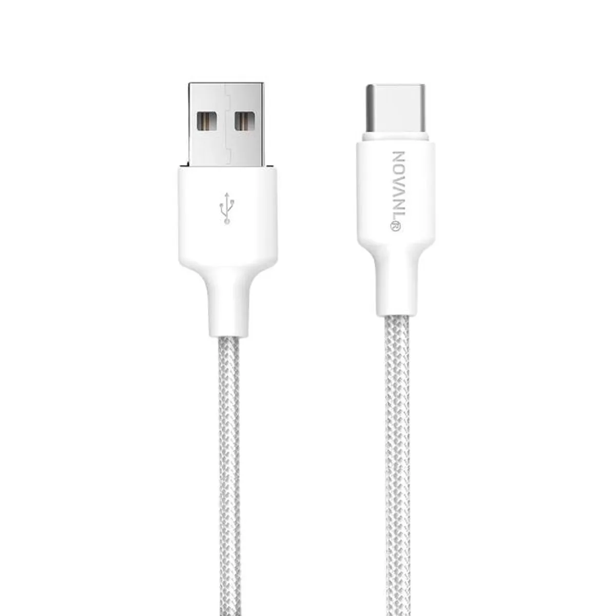 NovaNL USB A to USB C 2M - Wit